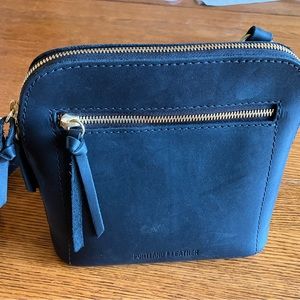 Portland Leather Goods Luna Bag in Smooth Black